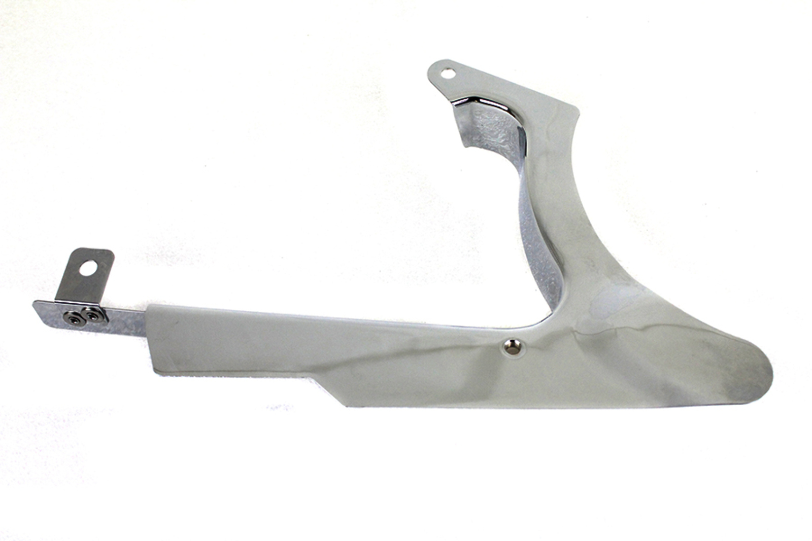 Chrome Rear Belt Guard Lower fits Harley Davidson Harley 07-17 FXST,07-17 FLSTF,07-17 FLSTFB,07-17 FLSTFB