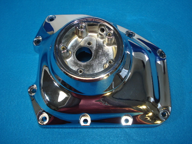 Couvercle De Points De Synchronisation Bombés Chromé Aluminium - Pour Harley Davidson Twin Cam Softail Dyna Touring 1999-2017