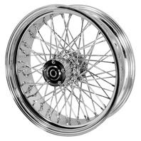 18" x 5.5" 60 SPOKE WIDE REAR WHEEL FOR HARLEY AND CUSTOM CHOPPERS 84-99