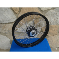 FRONT 21X2.15" 40 SPOKE BLACK RIM HUB WHEEL HARLEY NARROW GLIDE SPORTSTER XL