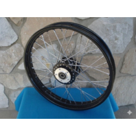 21X2.15" 40 SPOKE FRONT BLACK RIM HUB WHEEL HARLEY SPORTSTER 2000-07 DYNA 00-03