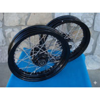 16X3" 40 SPOKE BLACK WHEEL SET 2000-06 FOR HARLEY HERITAGE DELUXE FAT BOY