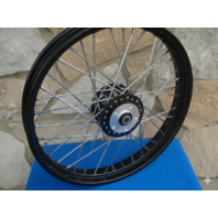 21X2.15" 40 SPOKE FRONT BLACK RIM HUB WHEEL HARLEY SPORTSTER 2000-07 DYNA 00-03