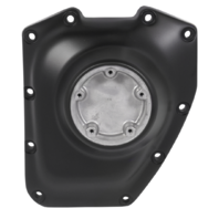 BLACK GEAR CASE CAM COVER HARLEY TWIN CAM FLH  FLT SOFTAIL DYNA FXDWG 2001-UP