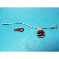 100 PSI Oil Pressure Gauge & Fitting Kit for Harley Big Twin EVO