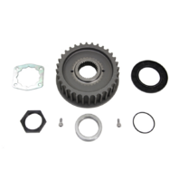 FOR HARLEY SOFTAIL DYNA TOURING 84-UP 32 TOOTH TRANSMISSION PULLEY KIT 40210-85D