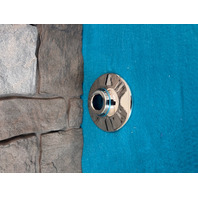 Dual Disc Front Chrome Wheel Hub Cap Cover Fit For Harley 2000-UP Touring FLH