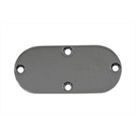 Chrome oval inspection cover FL 1970-84 Softail, 1984-2006 FXST, 1986-2006 FLST