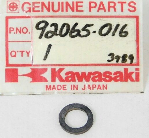 NOS QTY3 Kawasaki 1966-75 C2 J1 D1 G3 Fuel Petcock Valve Gasket OEM 92065-016