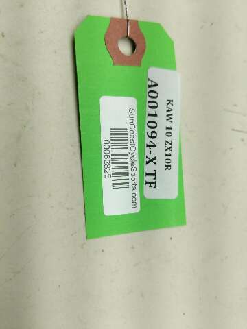 10 Kawasaki Ninja ZX10R ZX1000 Front Driver Foot Peg Rearset