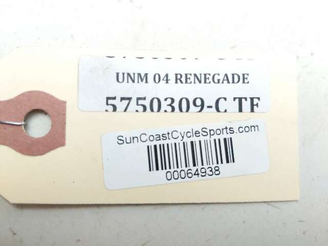 04 United Motors Renegade 200 Rear Wheel Rim STRAIGHT