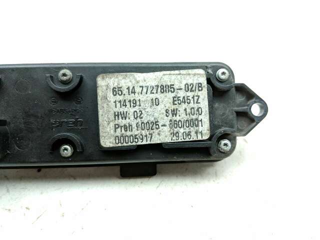 12 BMW K1600 GTL Audio Source Mode Memory Control 65147727885