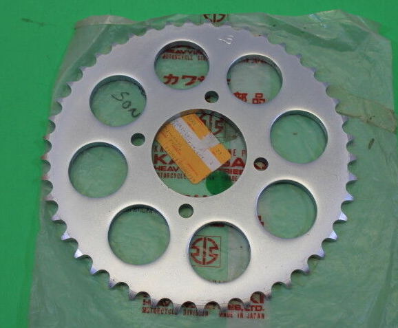 1974-1983 KAWASAKI NOS Rear Wheel Chain Sprocket 45T KZ400 KZ440
