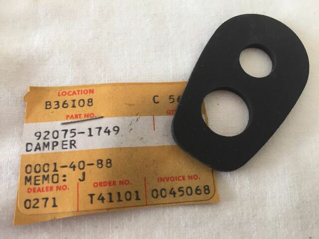 NOS Kawasaki OEM Damper 1986-1987 EX250 1985-1987 ZX600