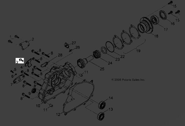 QTY 10 | 01-24 Polaris Outlaw Sportsman Predator Transmission 0453505