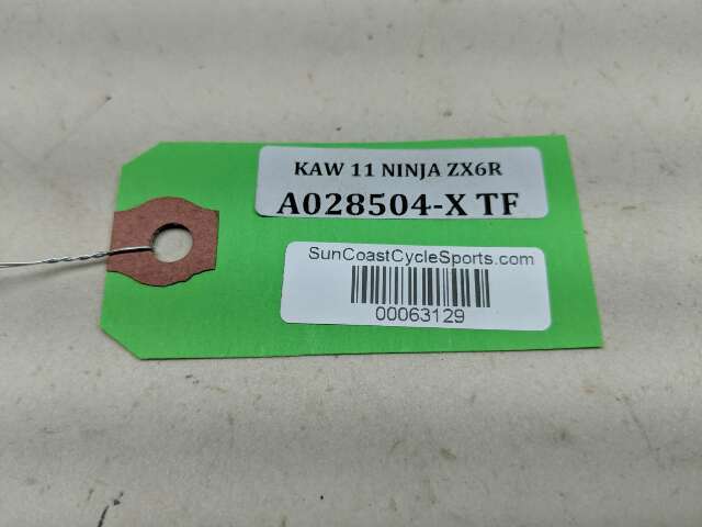 tag 11 Kawasaki ZX6R Ninja Inner Cover Panel Fairing | eBay