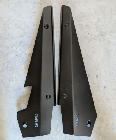 2014-2024 Polaris RZR 1000 2 Seat NOS Rock Slider Black R2-SL-BLK