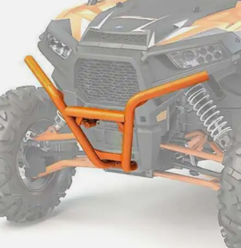 15-20 Polaris RZR S 900 1000 Front Bumper Spectra Orange Low
