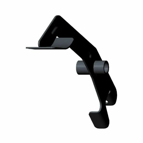 2014-2018 Polaris Ranger 1000 Throttle Pedal Weld Matte Black OEM 1020390-458