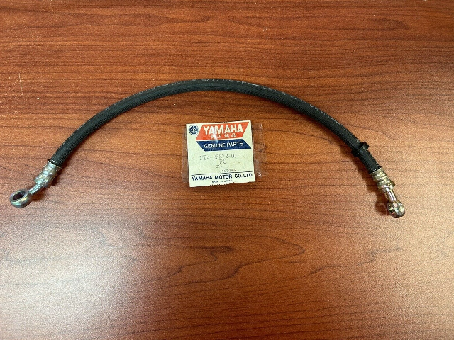 NOS OEM Yamaha Brake Hose 1977-1981 XS750 XS850 Front 1T4-25872-01