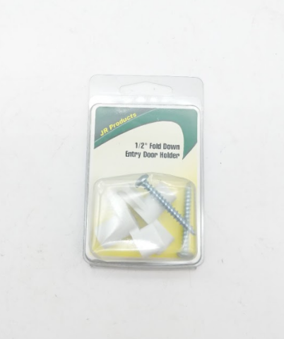 QTY 2 | JR PRODUCTS Fold Down Entry Door Holder-1/2