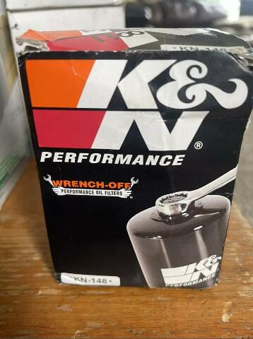 QTY 4 | K&N KN-148 Performance Wrench Off Oil Filter for Harley