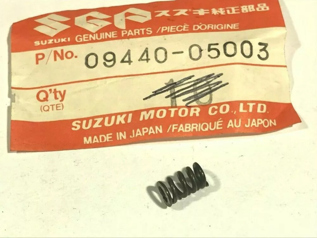 1977-2020 Suzuki Multi-Model Footrest Spring NOS 09440-05003