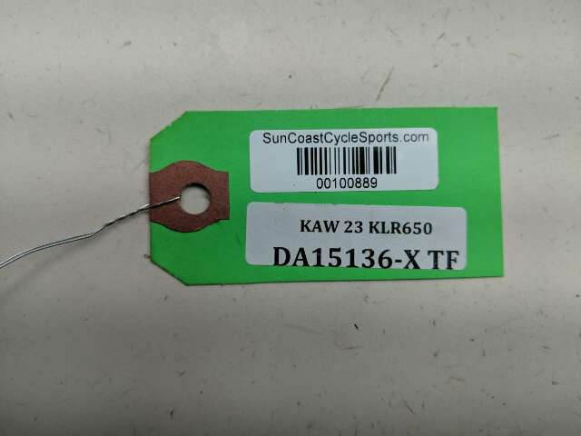 23 Kawasaki  KLR650 Front Driver Seat 53066-0703