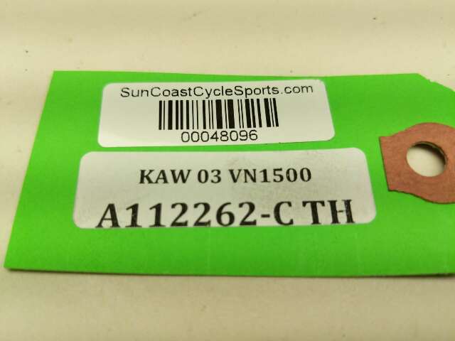 03 Kawasaki Vulcan 1500 Classic VN1500 Rear Passenger Seat