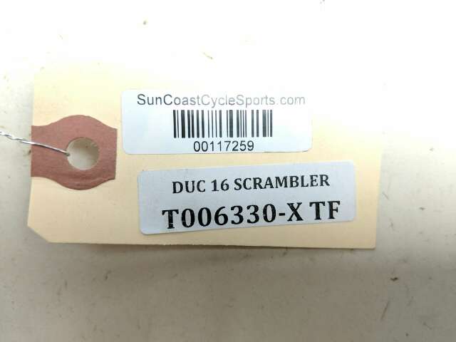 16 Ducati Scrambler Rear Wheel Swing Arm Frame w/ Rear Shock | eBay