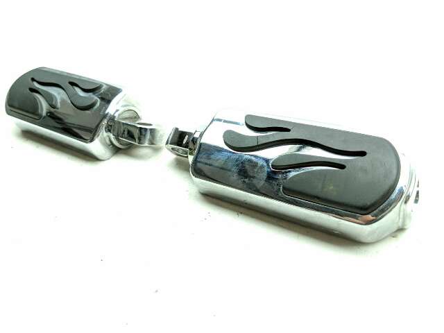 13 Harley FLD Dyna Switchback Highway Front Driver Foot Pegs | eBay
