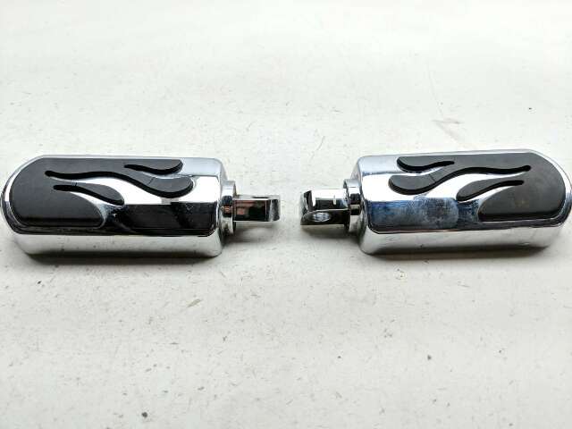 13 Harley FLD Dyna Switchback Highway Front Driver Foot Pegs | eBay