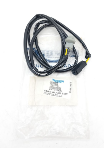 04-17 Triumph Rocket III Roadster Touring OEM Rear Plate Light Harness T2704030