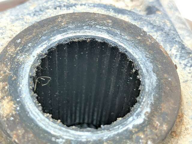 12 Polaris RZR 4 900 XP EPS Rear Right Passenger Wheel Hub w/ Disc Brake Rotor