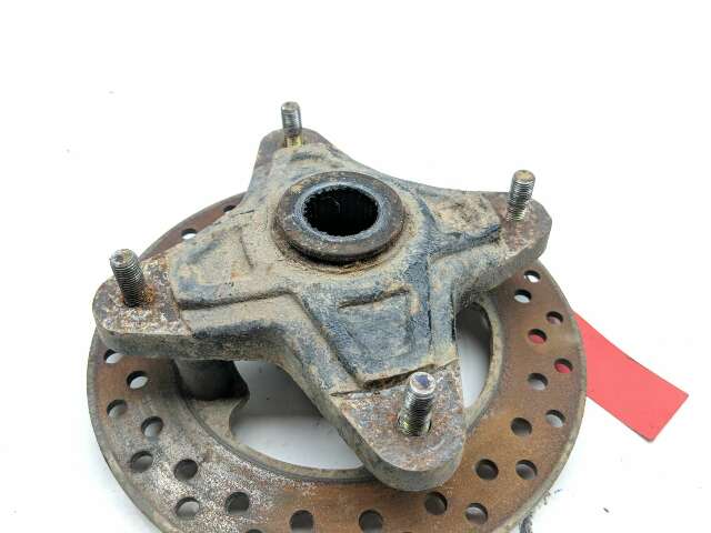 12 Polaris RZR 4 900 XP EPS Rear Right Passenger Wheel Hub w/ Disc Brake Rotor