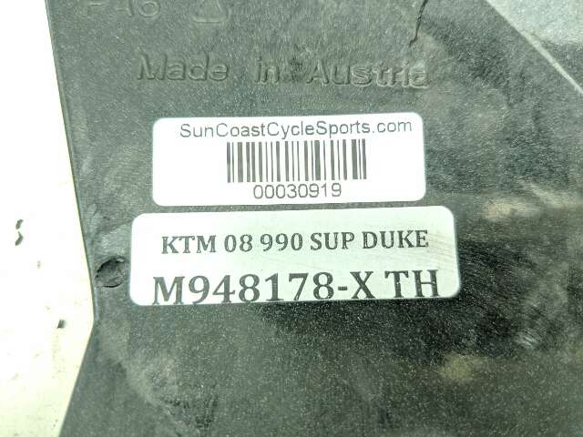 07 08 KTM 990 Super Duke Front Left Headlight Fairing Cover Panel