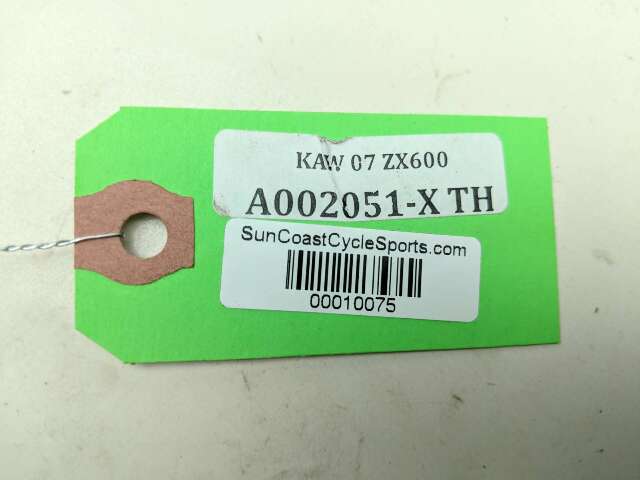 07 08 Kawasaki Ninja ZX600 ZX6R Battery Negative Terminal Cable