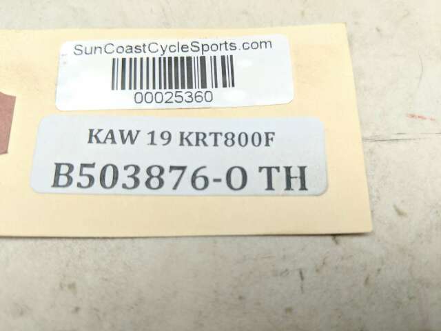 19 Kawasaki Teryx KRT 800 F Air Intake Boot Duct Velocity Stack Clamp (A)