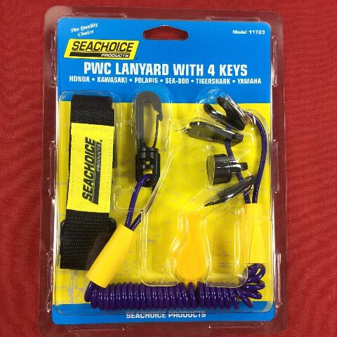 Seachoice PWC Lanyard With 4 Keys Universal 11723 | eBay