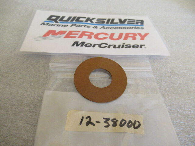 1967 Mercury/Mariner Outboard is genuine Quicksilver OEM washer, part number 12- 12-38000