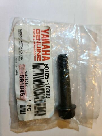 QTY 4 | 1987-2024 Yamaha Genuine OEM Bolt 10x38.8mm Flange Head 90105-10388 New