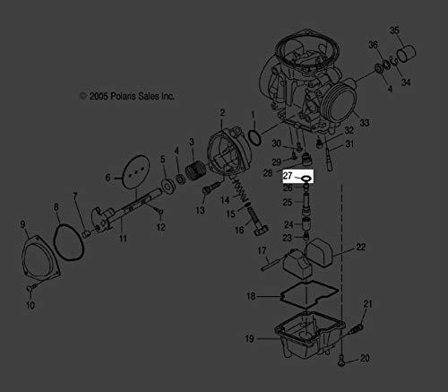 QTY 5 | 92-98 Polaris Sl Intl O-Ring 3140053