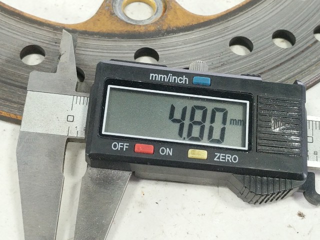 06 Kawasaki Z1000 Rear Disc Brake Rotor INV