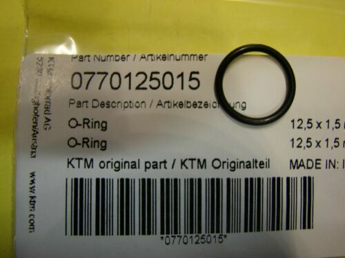 QTY 6 | O-Ring 12.5x1.5 0770125015 450SXF 500XCW 14-20