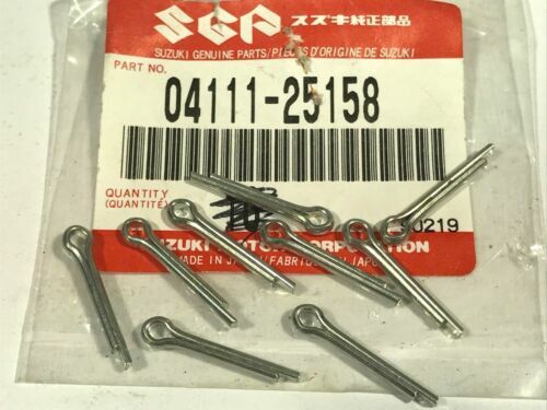 QTY 40 | Suzuki 04111-2515A Footrest Gearshift Cotter Pin DR250 DR370 GSXR1100