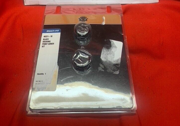 Genuine Harley-Davidson Black Docking Point Cover Kit 48221-10 | eBay