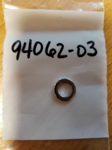 SHOP　Me QTY 48 | Harley-Davidson 1/4 X .423 X .06 Chrome Washer 94062-03