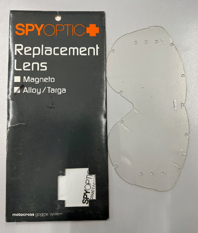 QTY 4 | SpyOptic Motor Cross Clear Replacement Lens AMX05