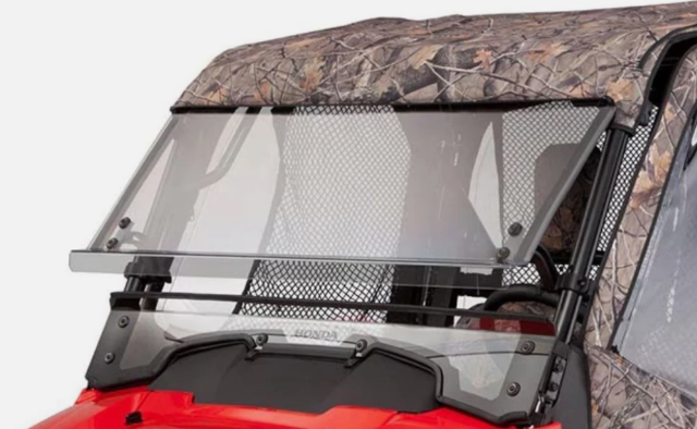 2014-2024 HONDA Pioneer 700 OEM 2-Piece HC Poly Windshield 0SR72-HL3-A00