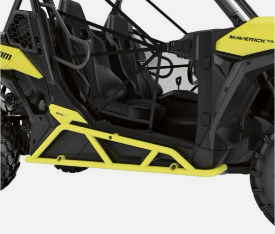 2011-2020 Can-Am Commander 800 1000 OEM Sunburst Yellow Rock Sliders 715005228